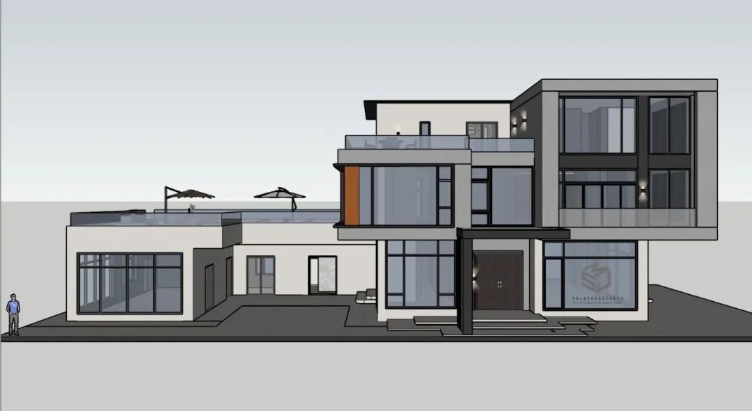 长沙望城自建别墅丨中国长沙丨美颂上镜室内建筑设计-5