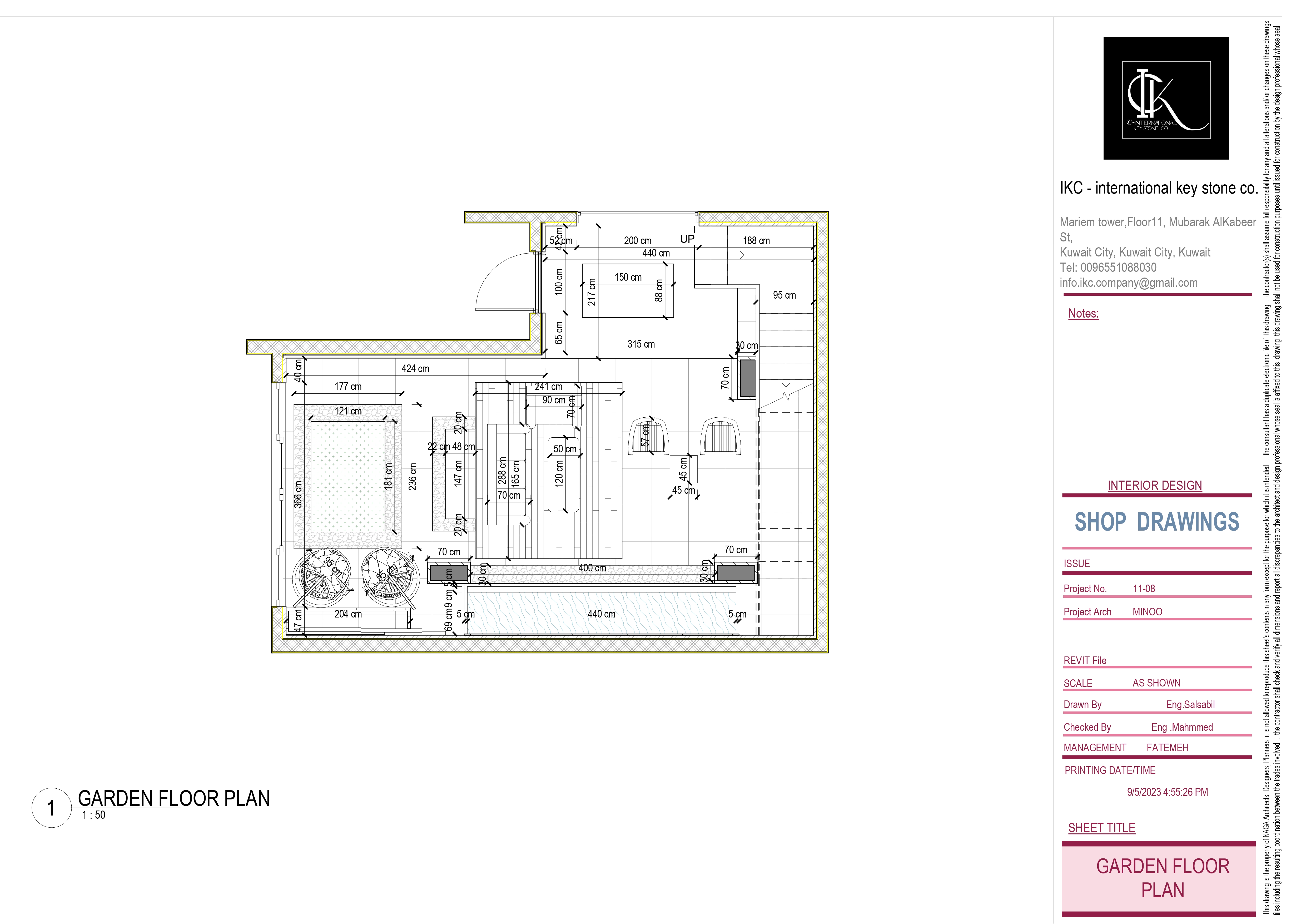 Shop Drawing Villa Garden-0