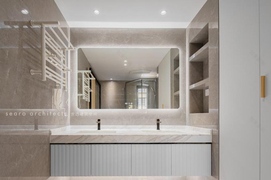 现代简约风平层设计-24