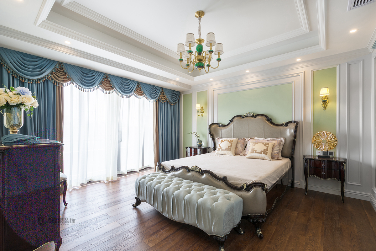 重庆北大资源悦来 220 平叠拼别墅现代美式装修设计-19