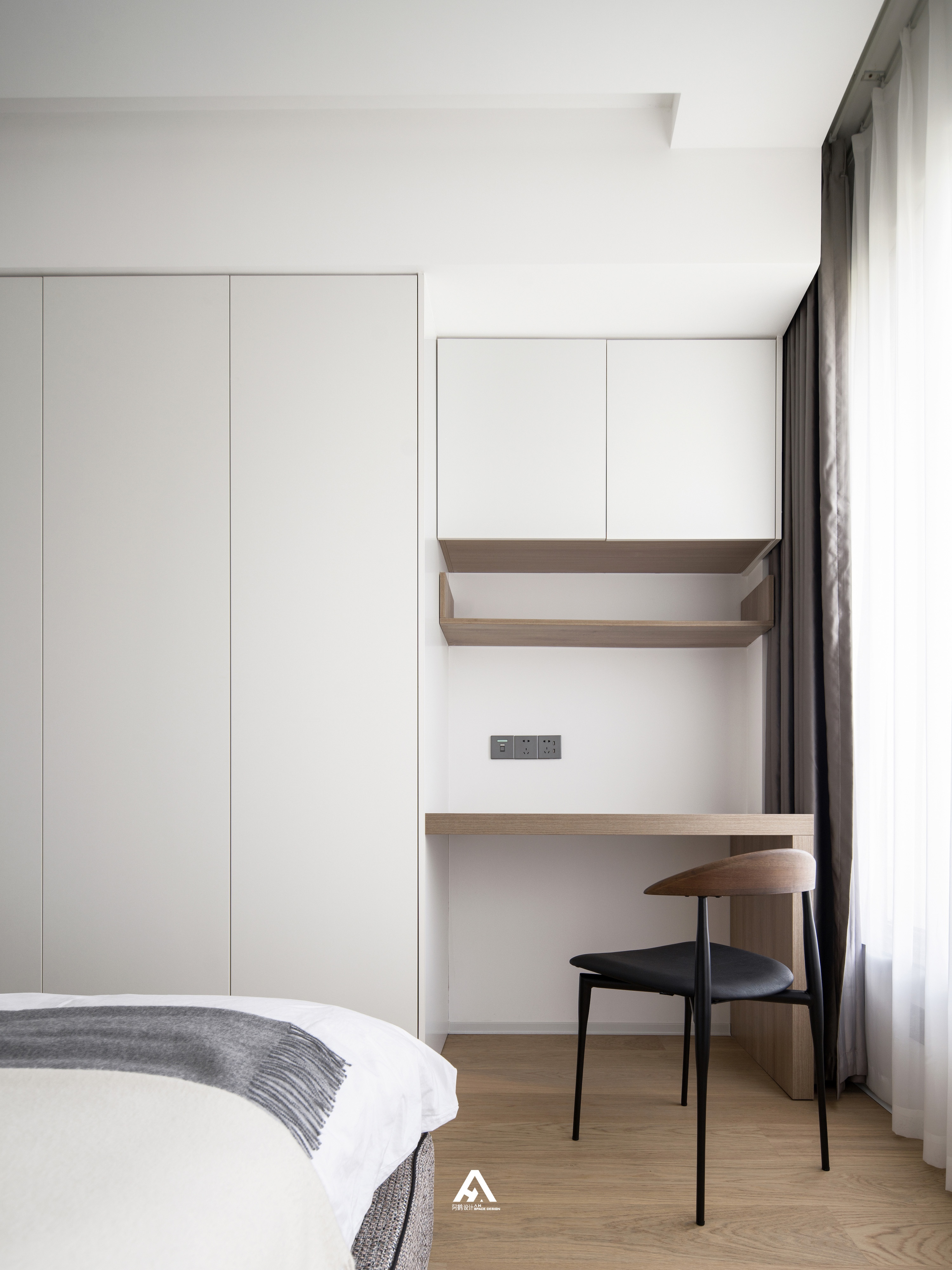 南昌阿鹤设计 · 135m²极简原木风居所丨中国南昌-36