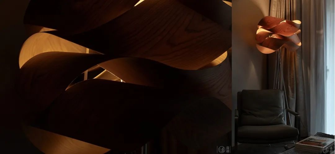 成都市复式公寓的现代简奢花园生活-116