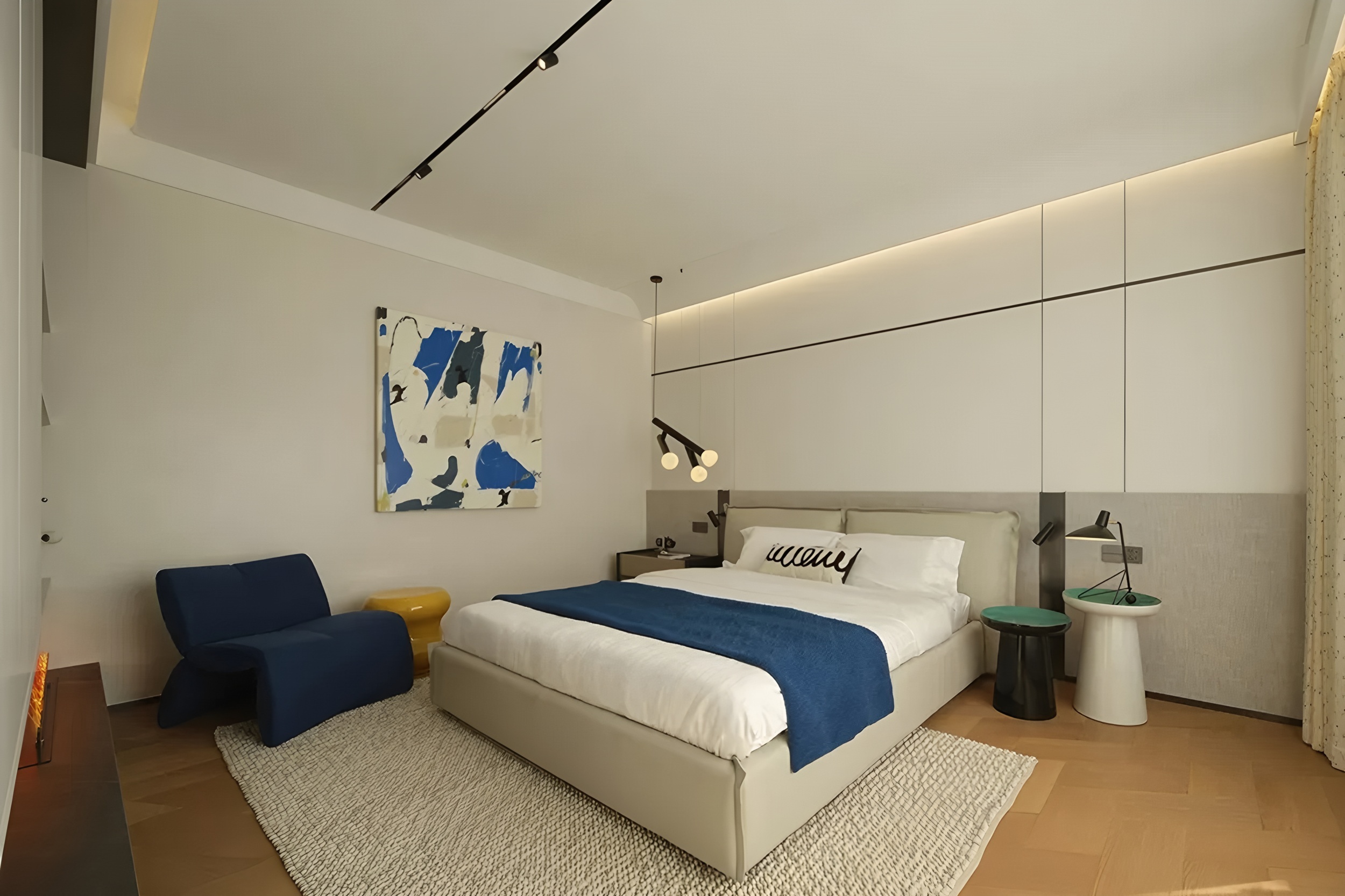 南京536㎡简约别墅丨中国南京丨观享际SKH室内设计-44