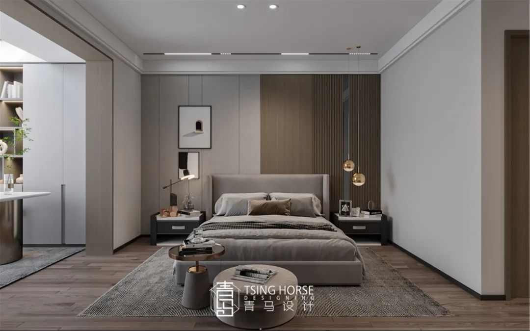 信达美墅现代简约复式空间设计丨青马别墅空间设计-67