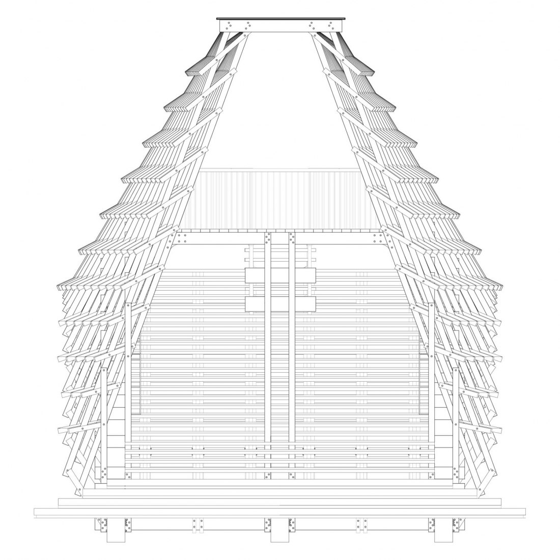 LUO studio设计的江门木质拱桥丨中国江门丨LUO studio（由罗宇杰创办）-64