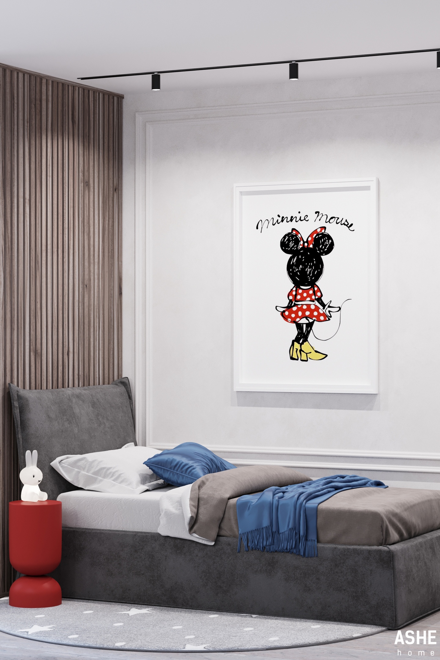 Детская комната для мальчика и девочки ЖК Венский лес-1