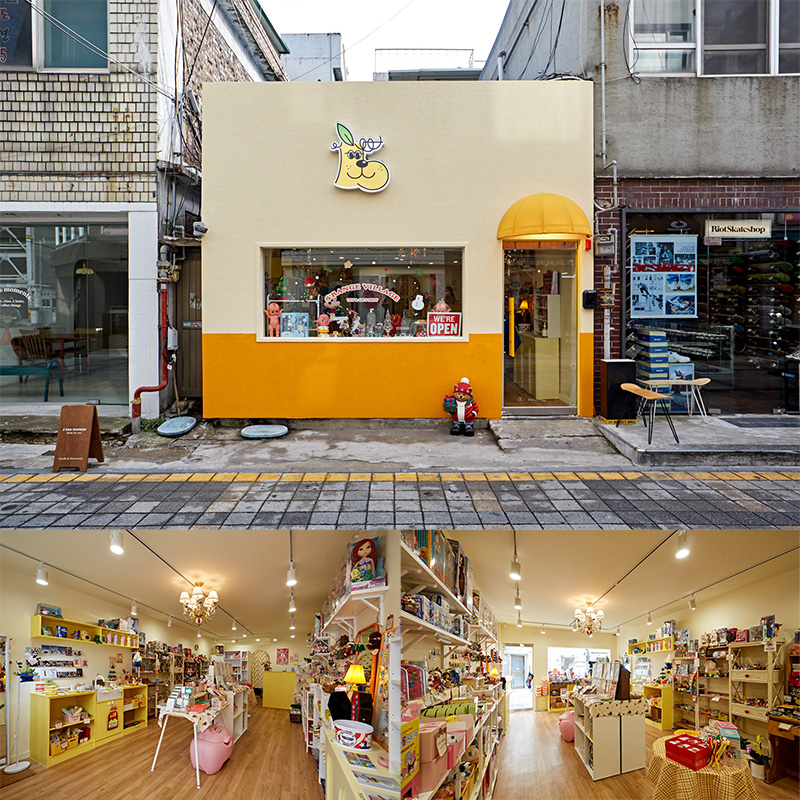 11 坪小店翻新，打造温馨橙色调空间-1