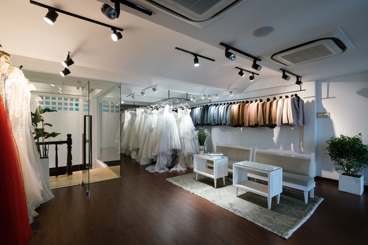 越南胡志明市婚庆大楼·曲线立面与室内星空设计-0