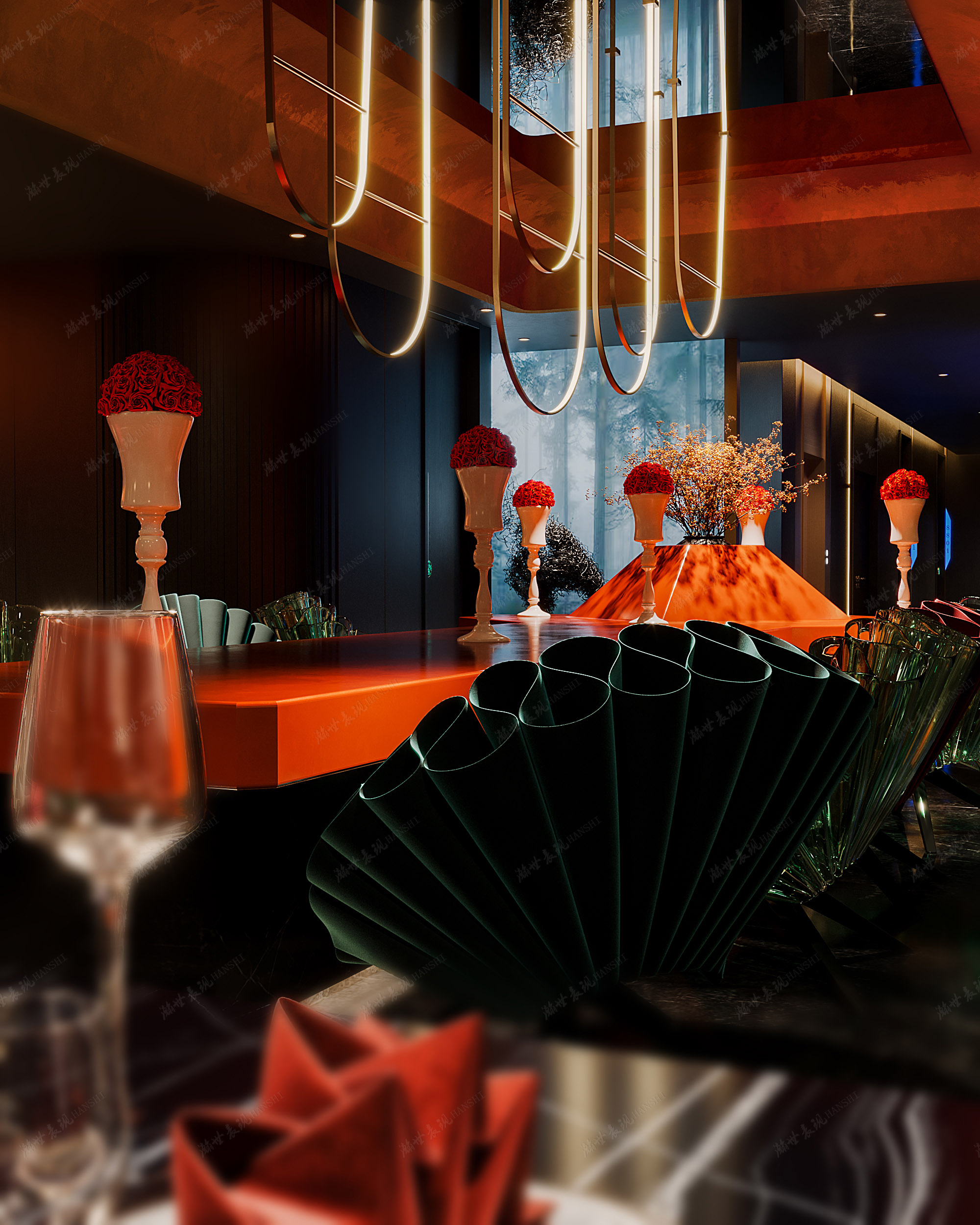 新中式足浴会所一瀚世表现-10