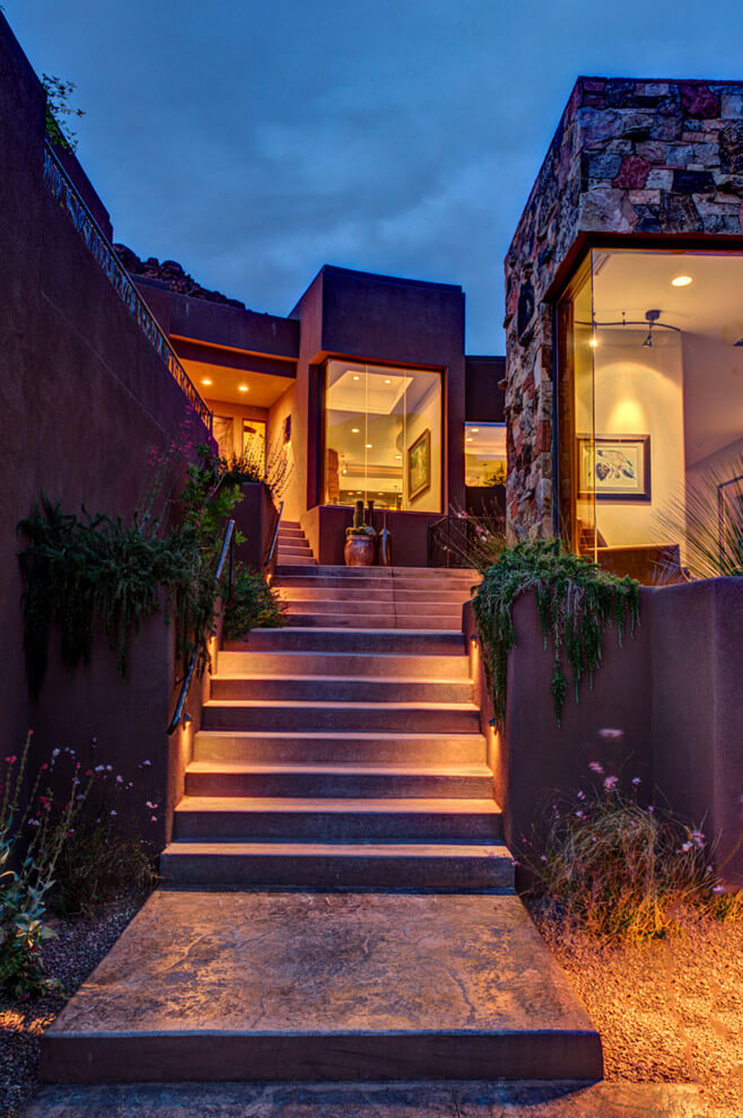 犹他州沙漠中心的美丽住宅丨美国图森丨McQuay Architects-41