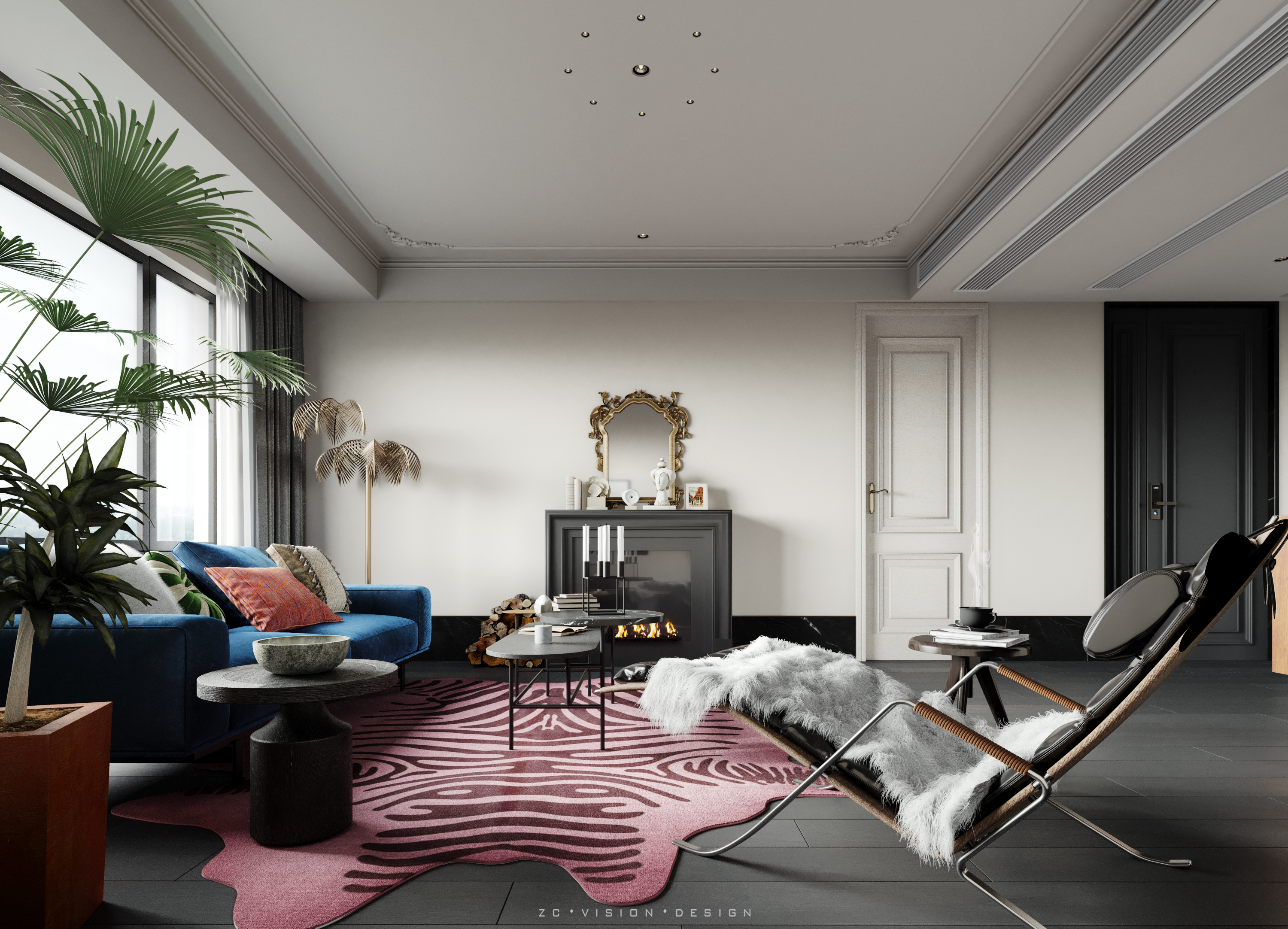 复古现代风格表现-1