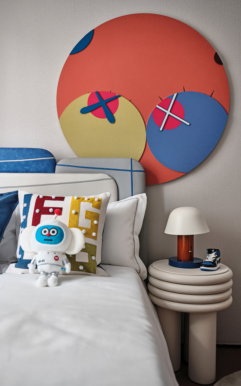 郑州新城玺樾门第99㎡样板间 | 新中式超现代设计-14