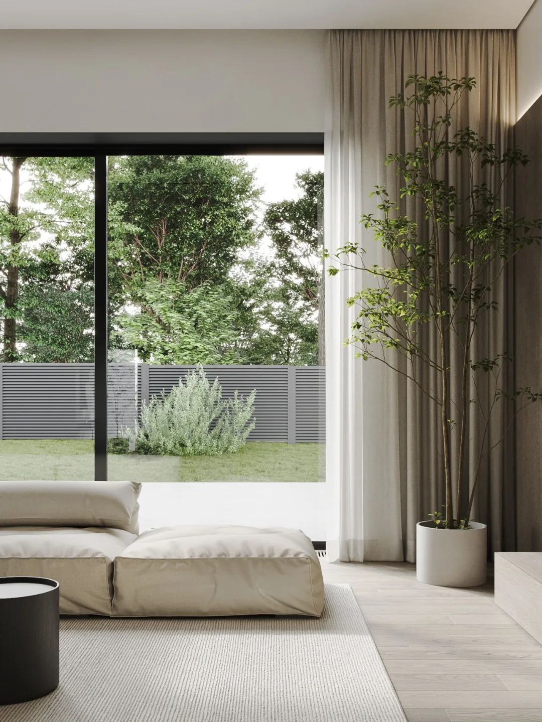 现代简约乡村风的居住空间-31