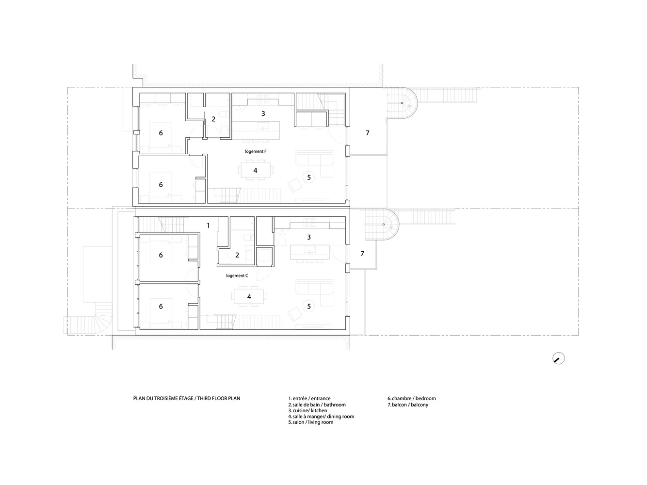 Le LouisHébert Housing 现代遗产建筑设计丨加拿大蒙特利尔丨NatureHumaine-38