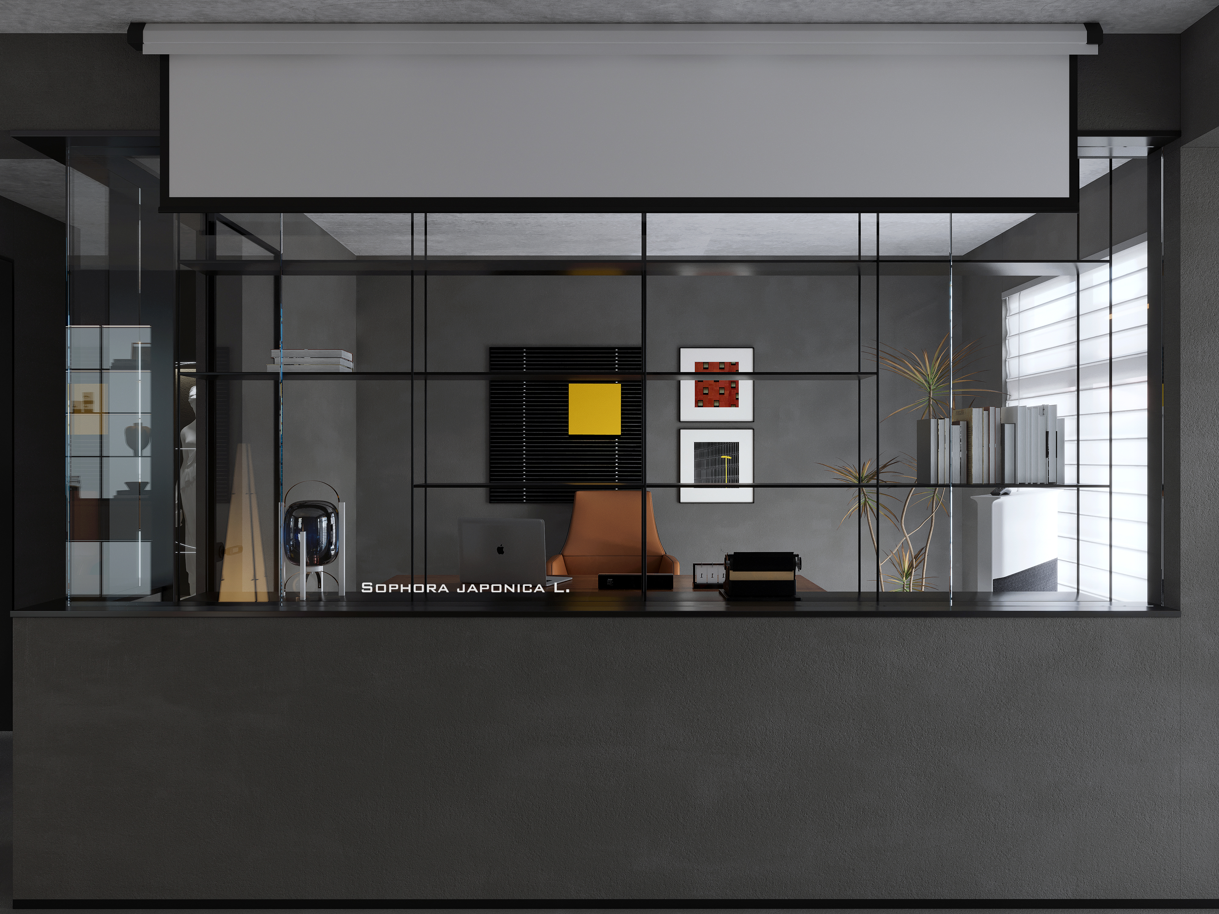 经典水泥灰渲染案例-11