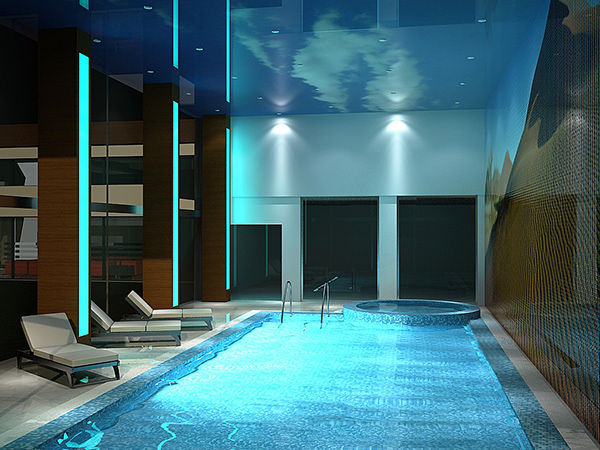 诺沃里茨基公路别墅极简主义设计项目-5