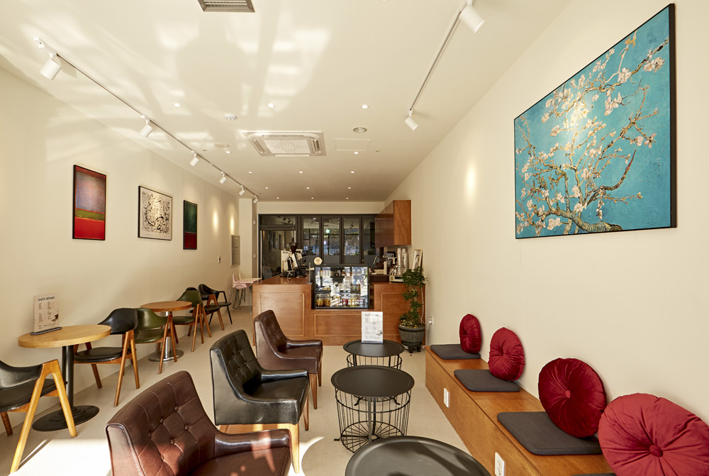 简约清新 12 坪首尔咖啡厅-4