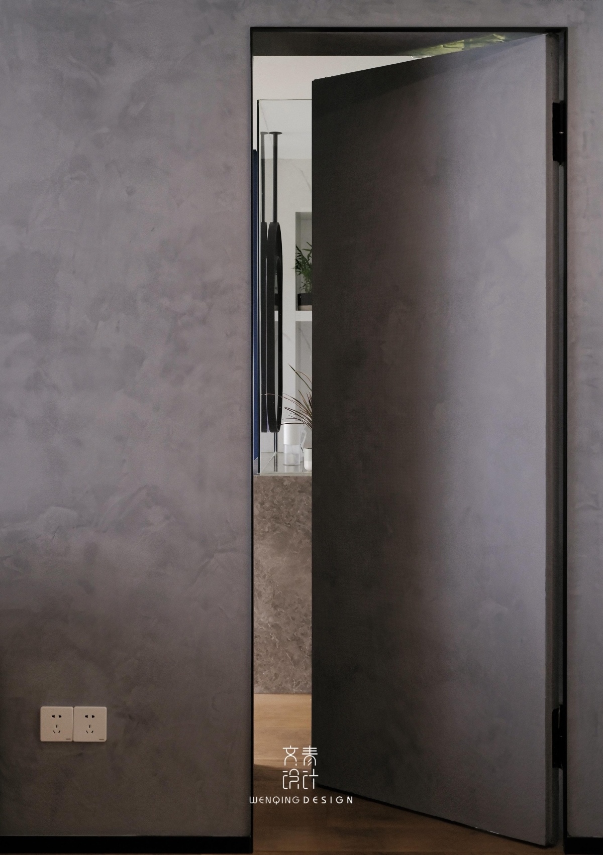 简约本心 | 胡桃木与亚麻的自然空间-40