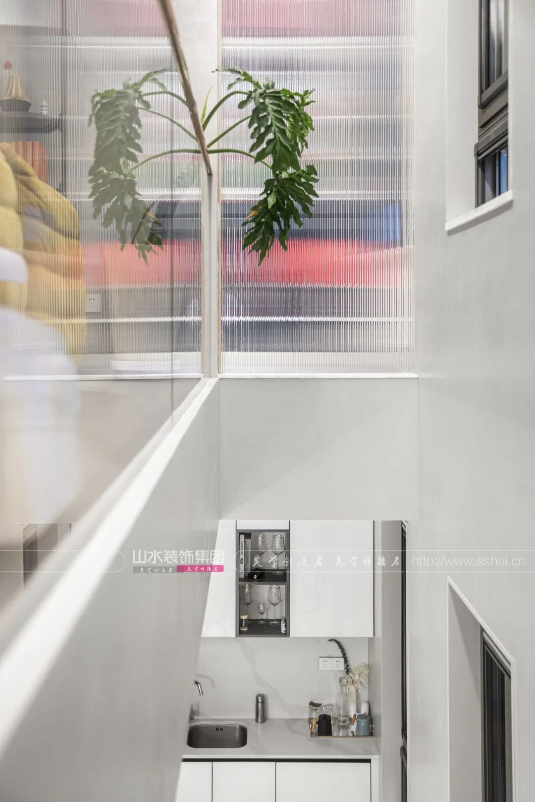 现代轻奢别墅设计丨山水装饰集团-92