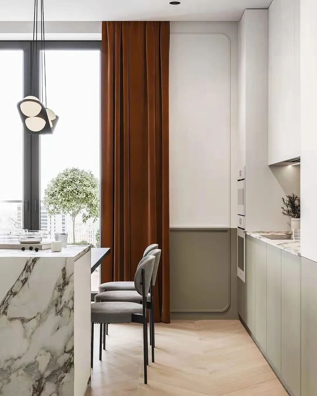 94㎡一居室丨Bureau Slovo-46