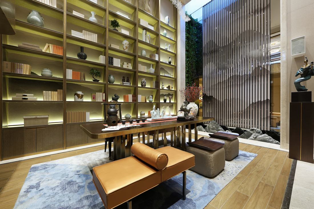 上海天鼓装饰设计-风尚新中式<梦回唐朝>-38