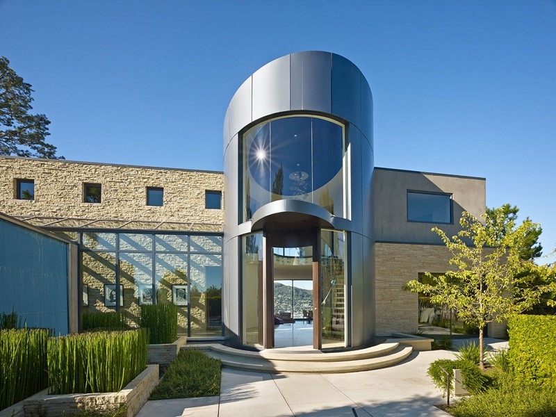 豪华别墅 现代风格[别墅] A House With Views Of San Francisco Bay By Polsky Perlstein Architects-11