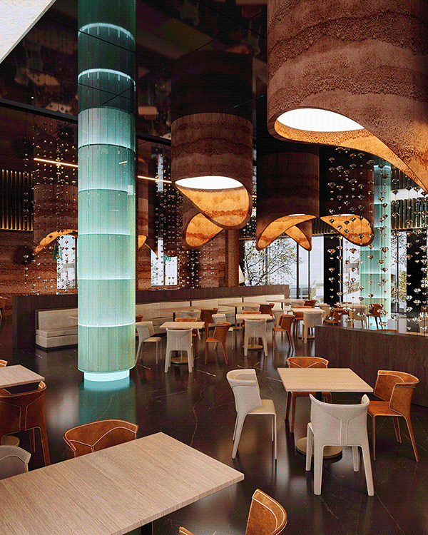 TAHRIR HOTEL  改造为“解放酒店”丨Helwan大学美术学院室内建筑系学生-30