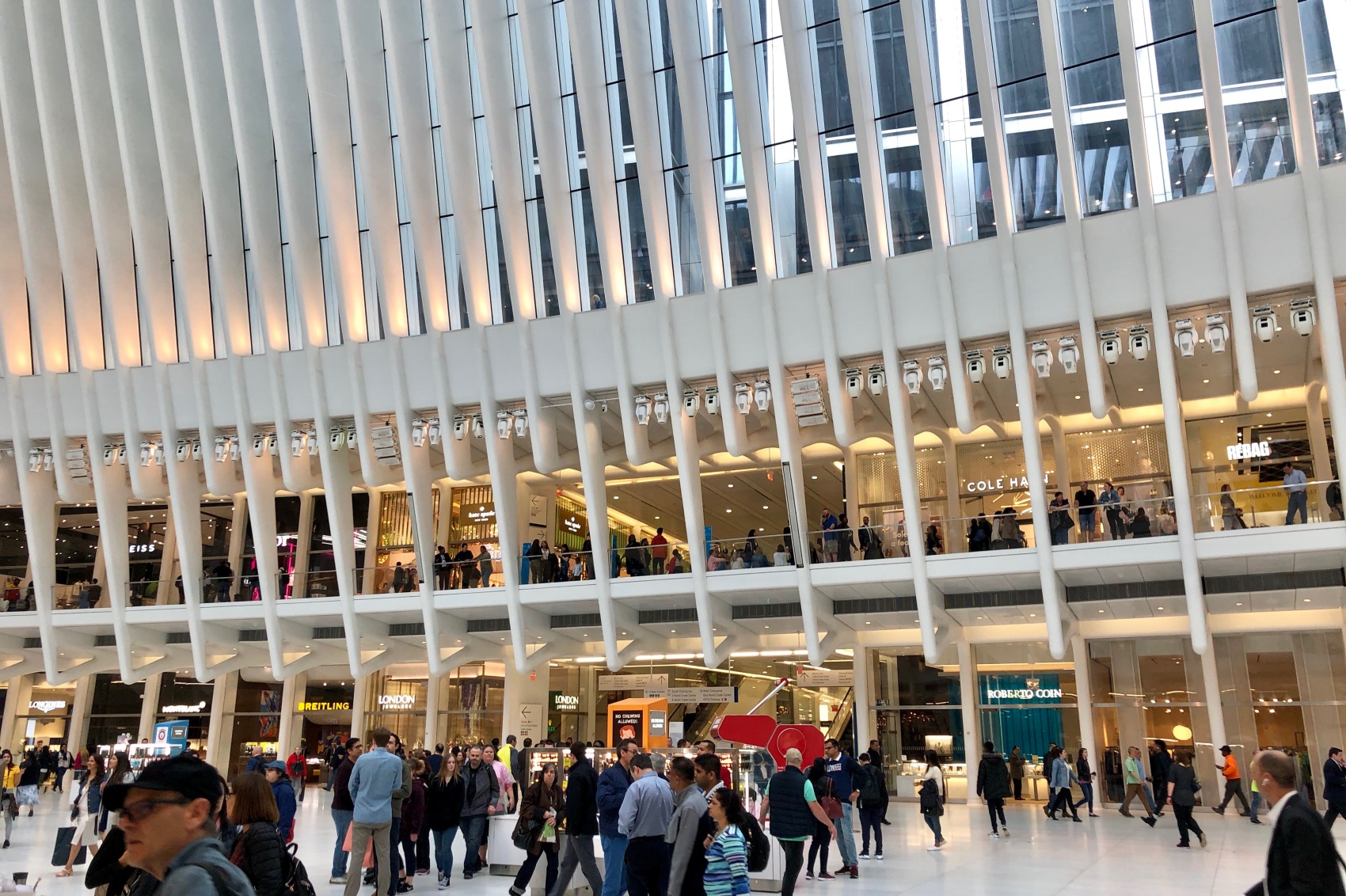 纽约世界贸易中心交通枢纽Oculus丨美国曼哈顿丨圣地亚哥·卡拉特拉瓦（Santiago Calatrava）-34