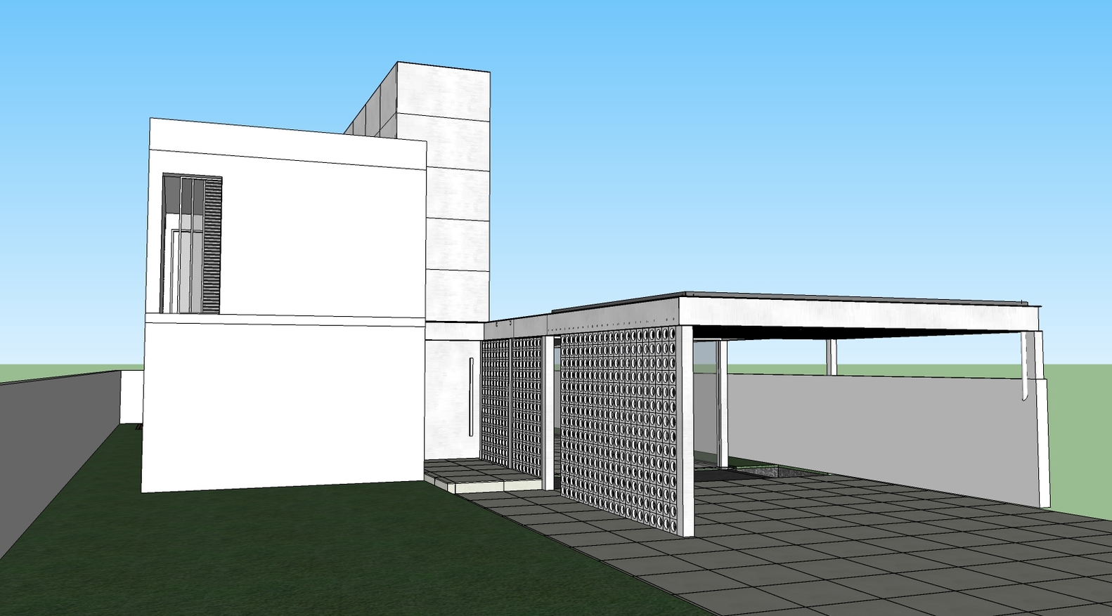 巴西伊图市高尔夫球场旁的现代住宅-58