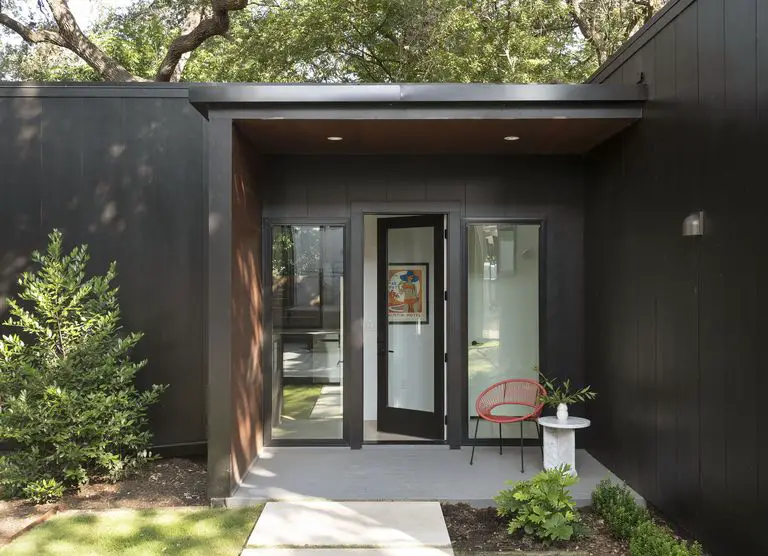 德州现代别墅 | 设计师 Sara Cukerbaum 的绿色之作-11