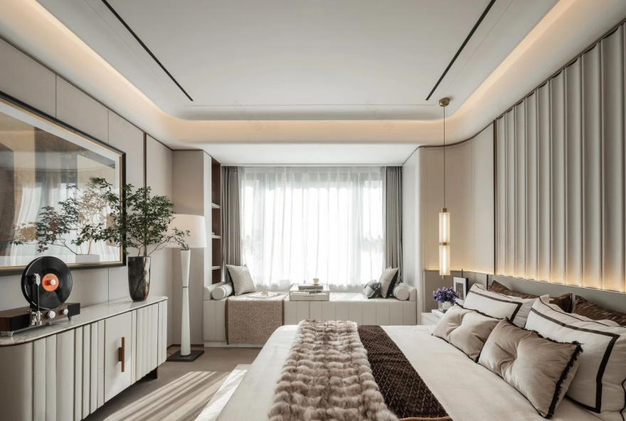 常州万科瑧湾汇 别墅豪宅丨中国常州丨李益中空间设计-48