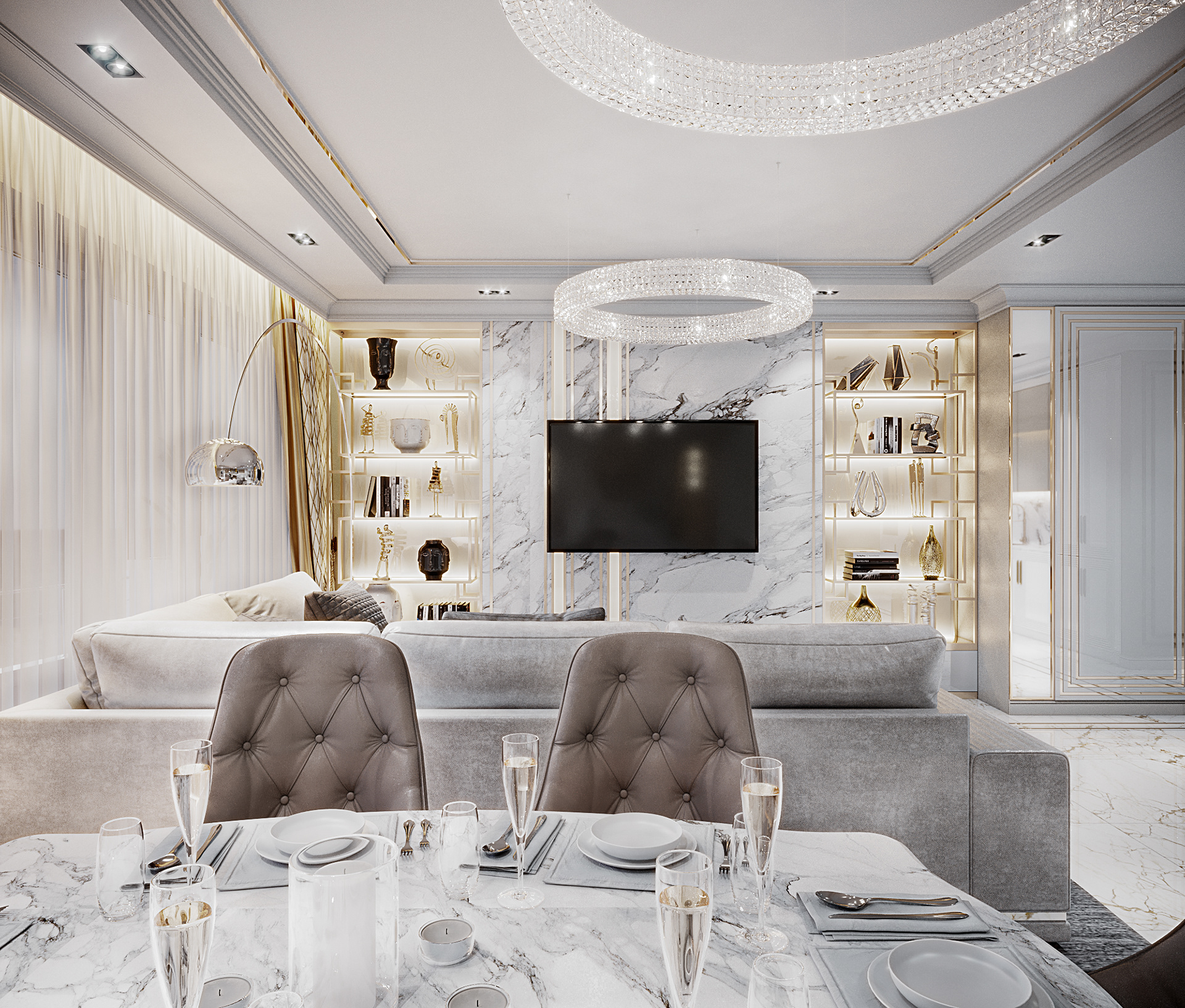 Odessa 公寓室内设计丨乌克兰敖德萨丨La interior studio,Good8zone design-7