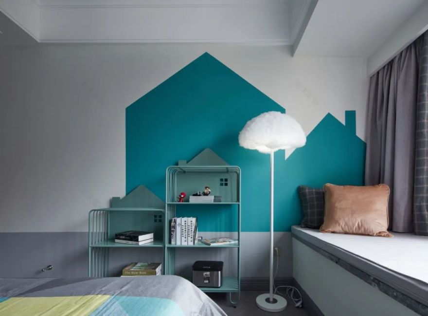 蓝色多瑙河恋曲 · 南宁四房两厅优雅空间设计丨中国南宁丨柒颜设计-81