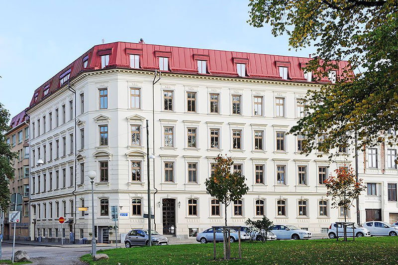 瑞典经典公寓的活力配色设计-24