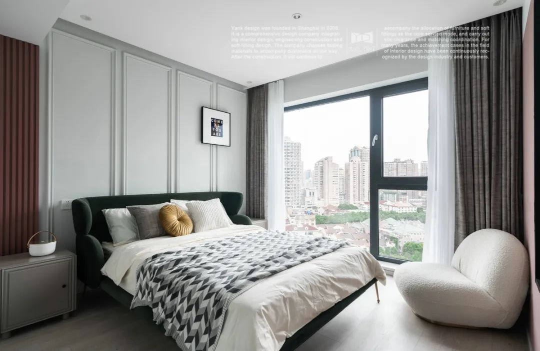 小户型高级灰++ 脏粉设计,全屋玻璃隔断打造互动空间-66