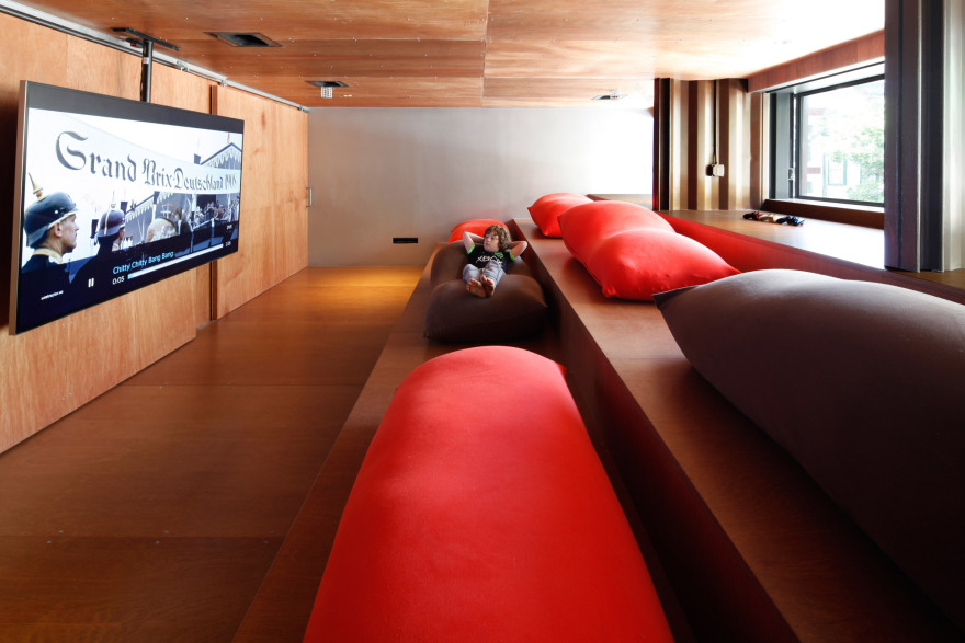 LOT-EK slices shipping-container stack to form Williamsburg home-15