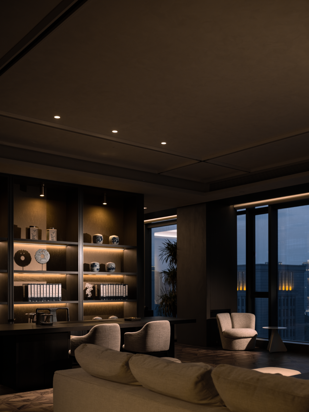 东意西境下的空间叙事(企业CBD办公中心及休闲会所)丨中国宁波丨中赫设计-44