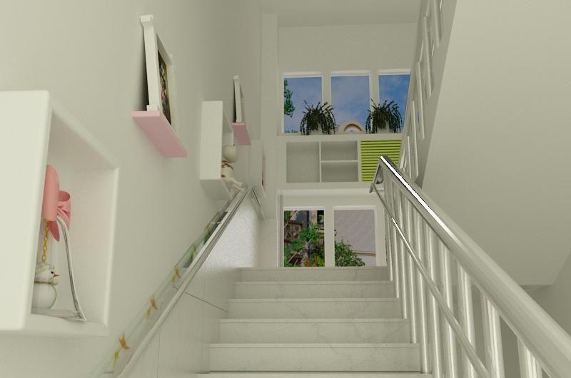 幼儿园楼梯间-3