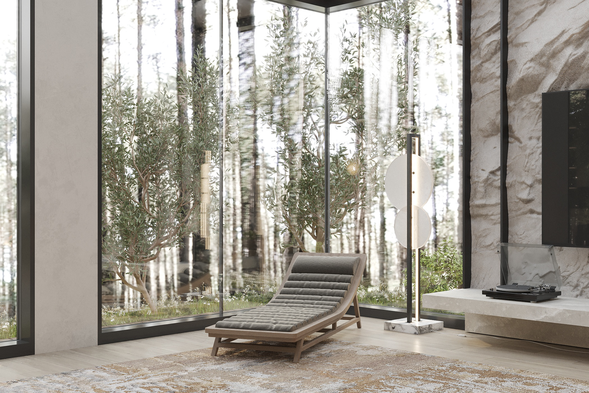 自然风现代别墅设计-8