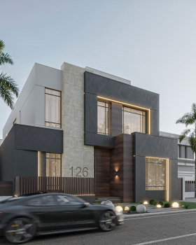 VILLA7科威特现代别墅丨Moamen Amin