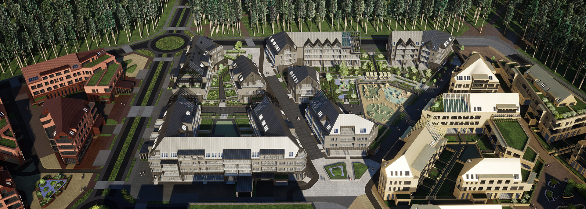 高密度和低层多功能木结构住宅区丨波兰比得哥什丨Damian Dominiczak-124