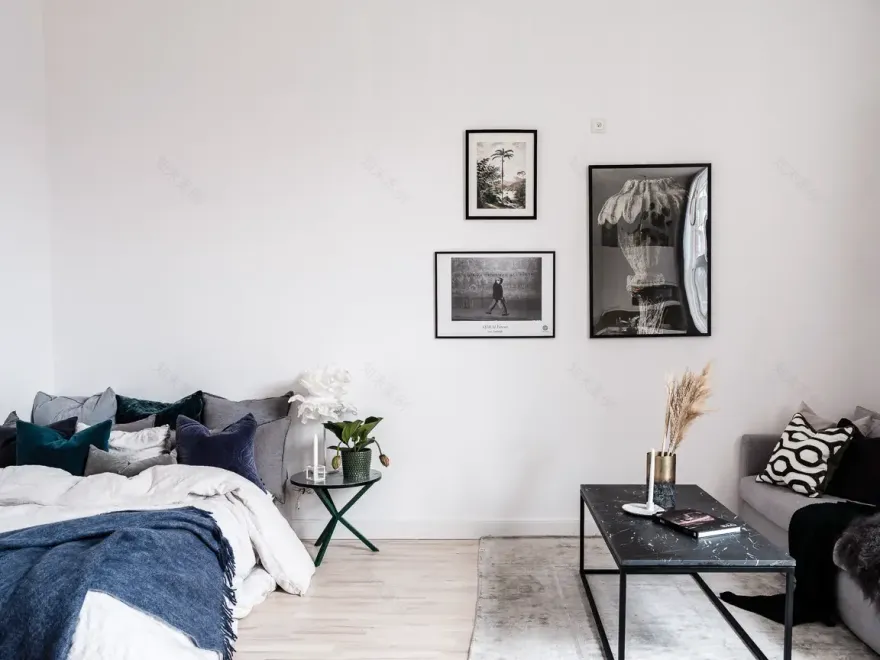 38m²小公寓巧妙设计,步入式衣橱成亮点-5