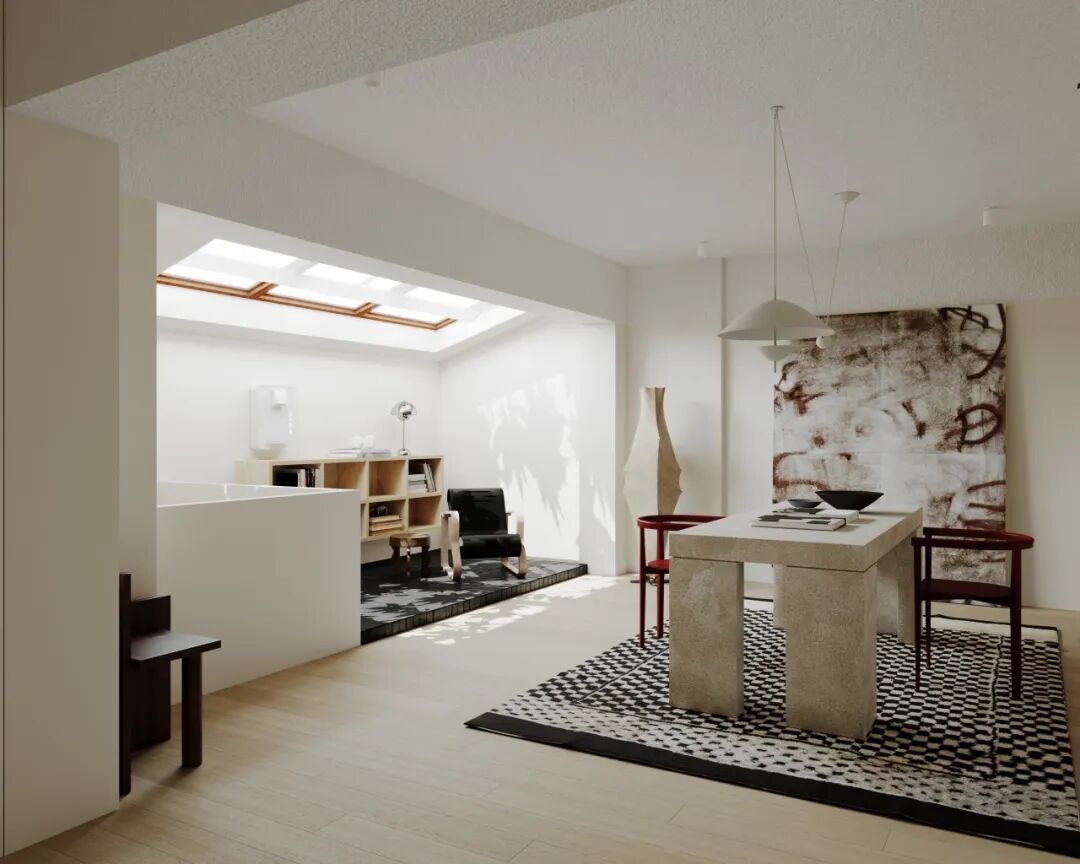 岚一设计｜折衷主义的复古别墅-68