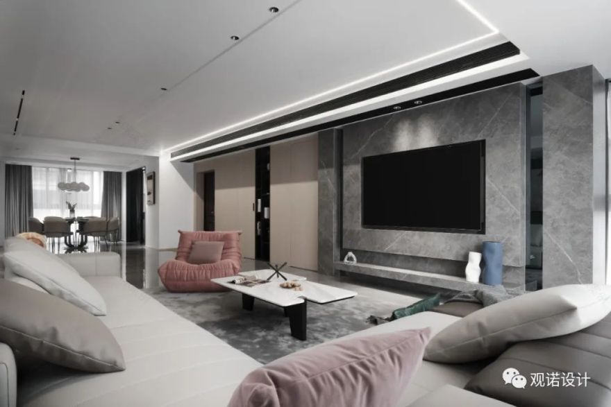 逐光而居 · 台州天和壹号现代极简设计丨中国台州丨观诺设计-16