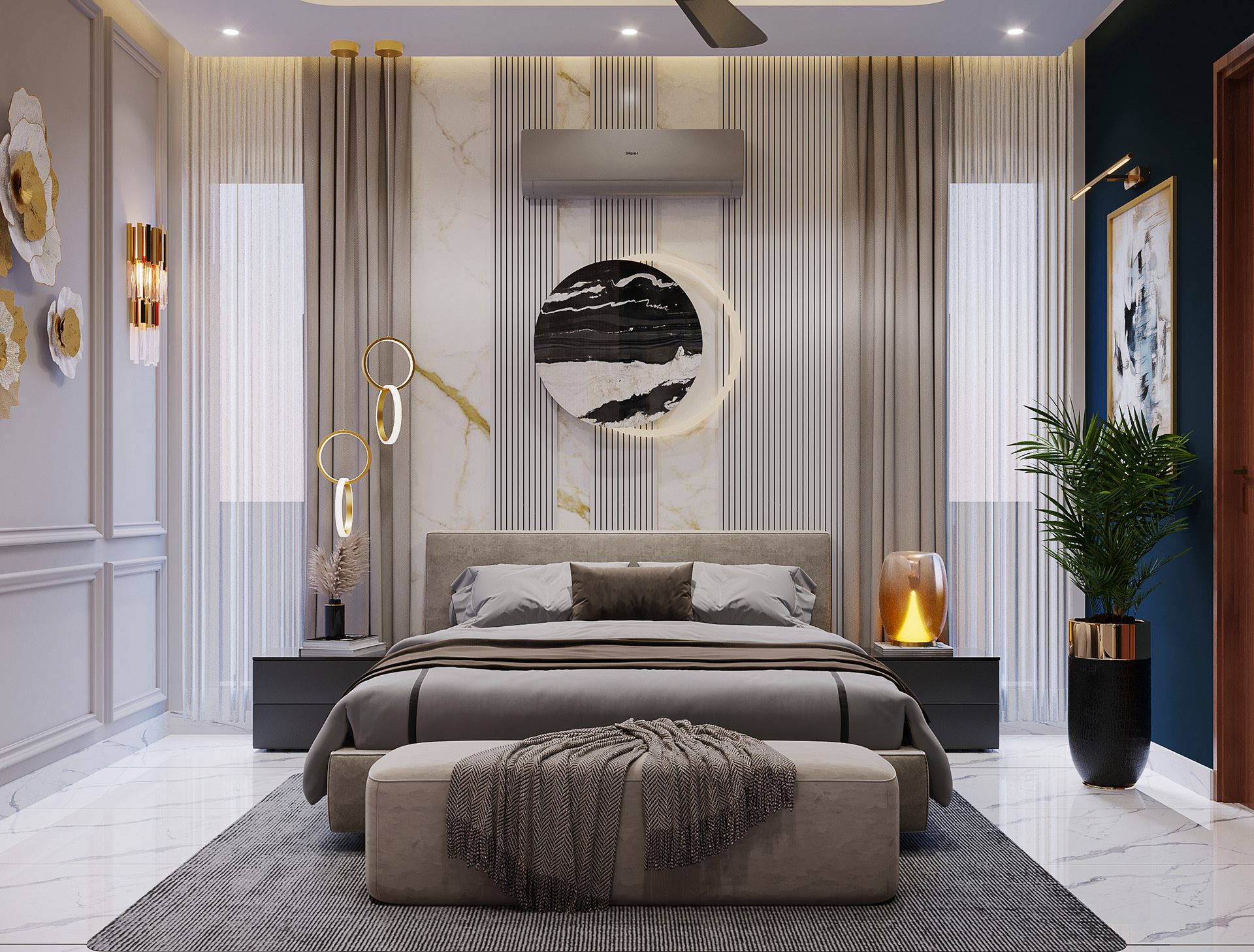 8 marla complete interior project bahria town-11