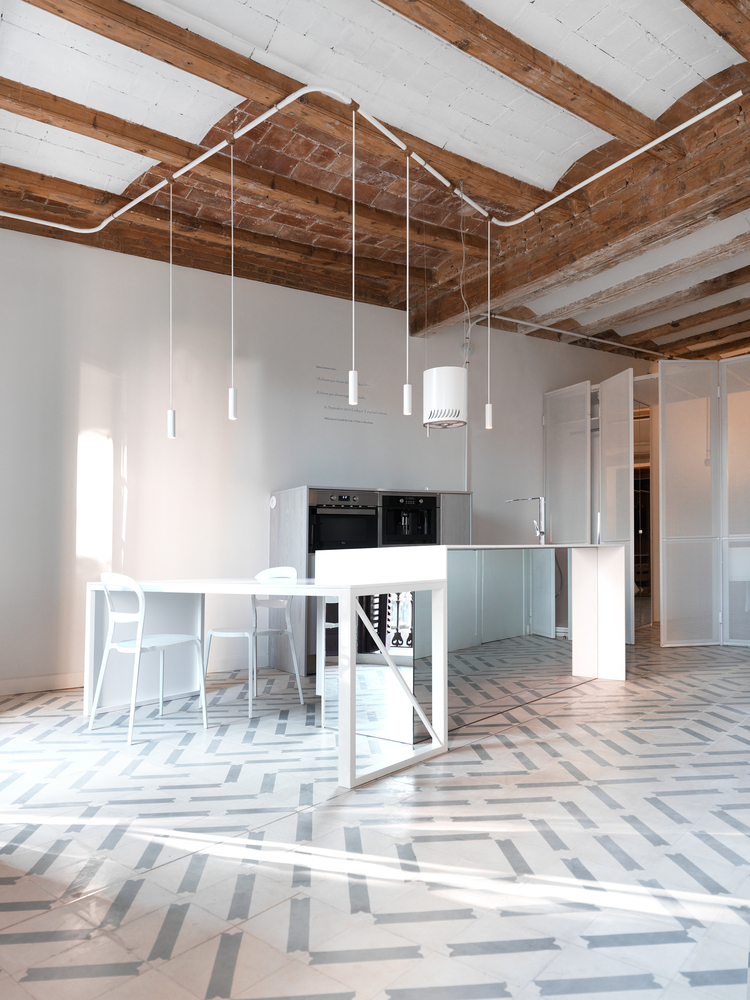 巴塞罗那 46 平米公寓的明亮蜕变-23