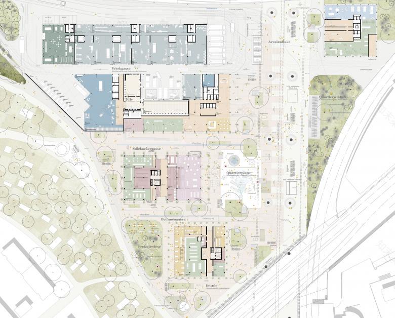 EWB Entwicklung Ausserholligen VI丨瑞士伯尔尼丨Giuliani Hönger Architekten-7