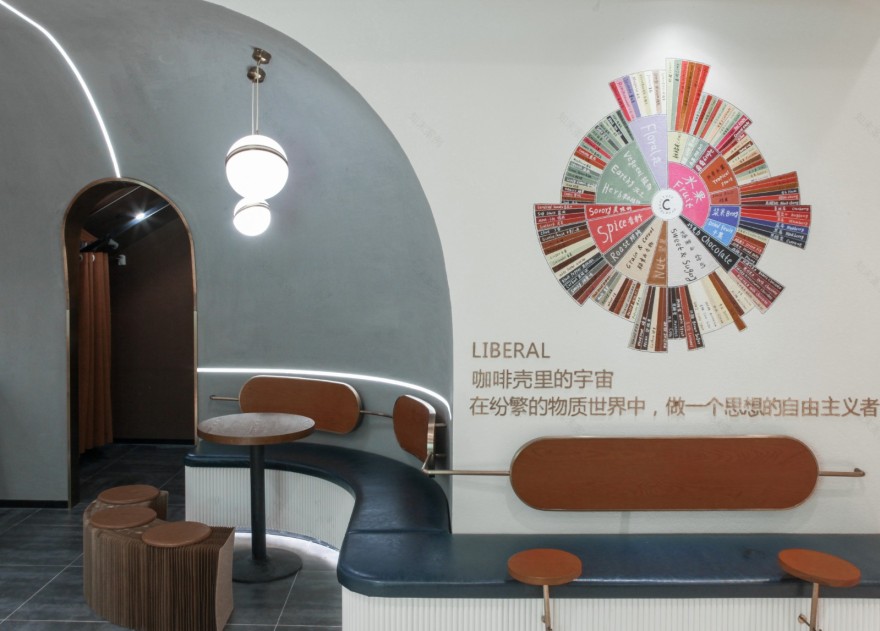 果壳宇宙,自由之境·Liberal Coffee 上海梅陇镇店设计丨中国上海丨TOPOS DESIGN-10