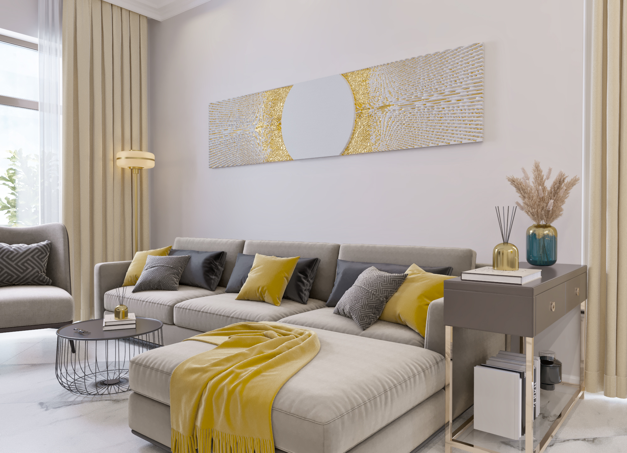 Design project of an apartment 100m2 complex Boulevard-11