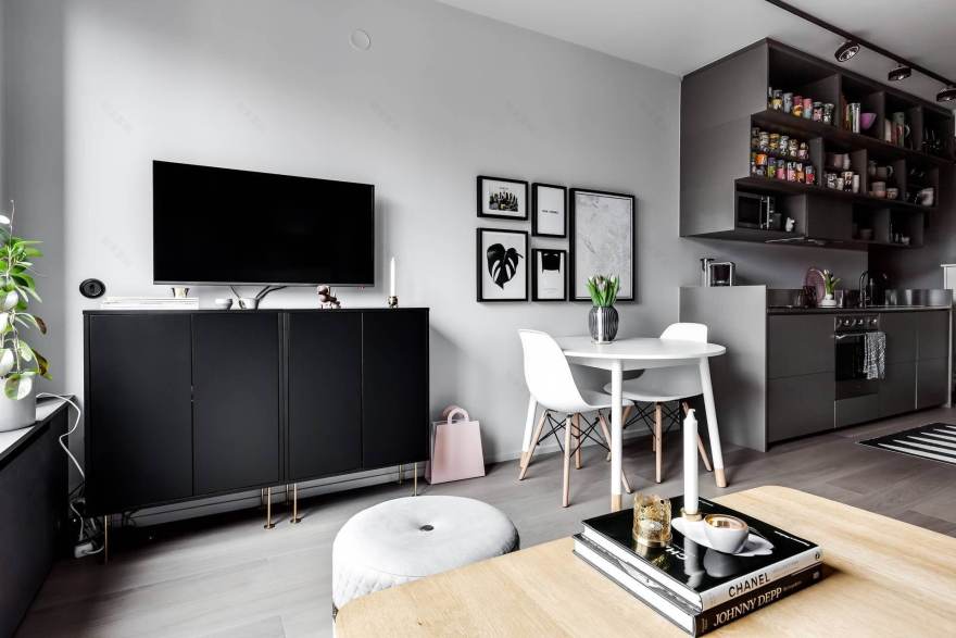 25平米单身公寓室内设计-51